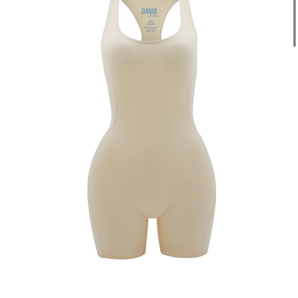 Davis Cream Jumpsuit